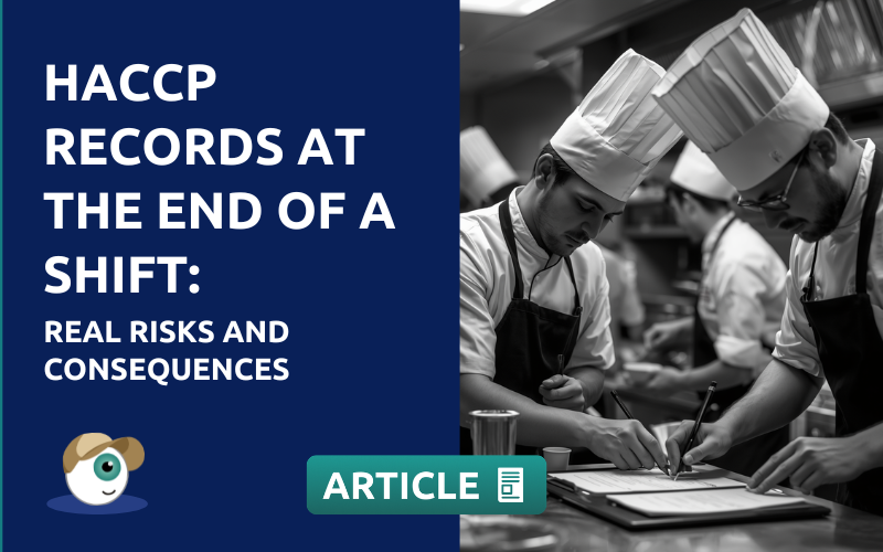 HACCP records at the end of a shift: real risks and consequences
